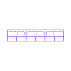Buildings Masonry Walls Composite Solid Icon Svg Vector, Free Vectors File